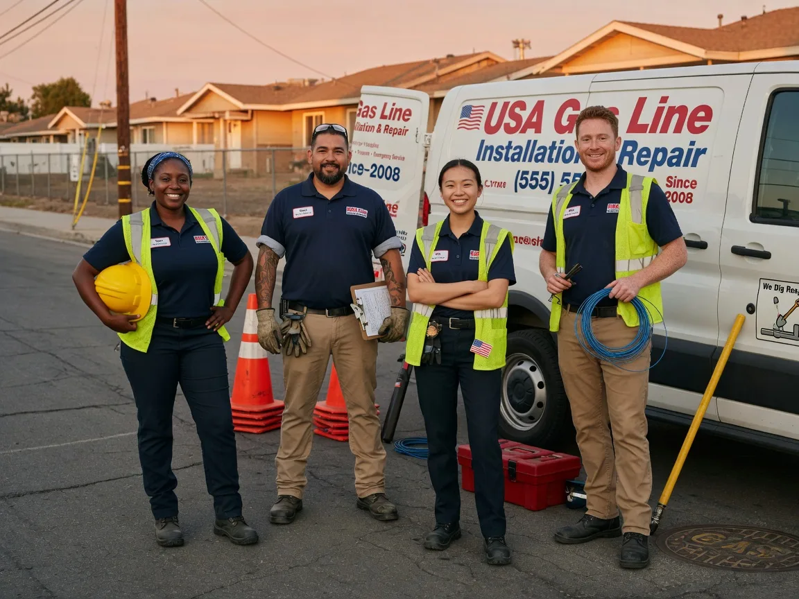 Gas Line Installation company in Woodland, GA